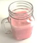 Pink lemon juice